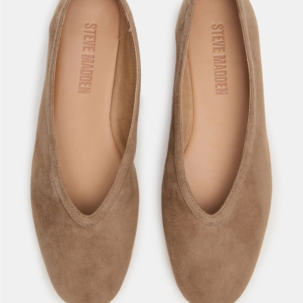 Steve Madden Brown Suede Loafers